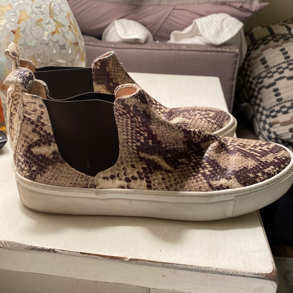 PABLO snakeskin slip on sneakers purchased in Paris